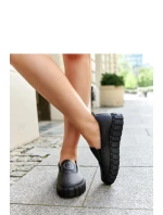 Dámské polobotky TQ2407 Černá - Gemre