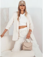 Dámská bunda OPTON ecru FashionStreet PY0094 Dámská bunda OPTON ecru FashionStreet PY0094