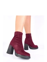 Boty na podpatku model 222035 Solea Boty na podpatku model 222035 Solea