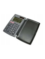 Kapesní kalkulačka Vector s flipovým krytem KAV CH-862D, šedá