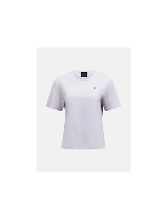 Dámské tričko PEAK PERFORMANCE W Trail Shortsleeve, šedá barva Dámské tričko PEAK PERFORMANCE W Trail Shortsleeve, šedá barva