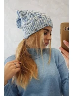 Fleecová čepice Adela K282 modrá Fleecová čepice Adela K282 modrá