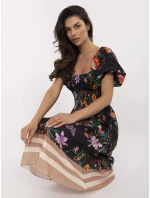 Šaty DHJ SK 19396.76 černé Šaty DHJ SK 19396.76 černé