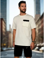 FashionStreet pánská bílá tepláková souprava AX0810 FashionStreet pánská bílá tepláková souprava AX0810