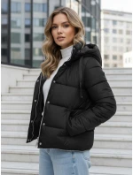 Dámská dlouhá zimní bunda černá FashionStreet TY5151