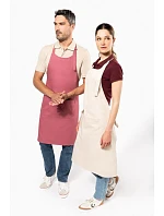 Kariban K 885 Zástěra s laclem 20.K885 marsala Kariban K 885 Zástěra s laclem 20.K885 marsala