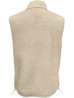 SOL'S Fury Bodywarmer Fleecová vesta Sherpa 25.4041 shear beige/beige