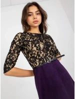 Šaty LK SK 506582 1.92 tmavě fialová Šaty LK SK 506582 1.92 tmavě fialová