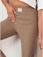 Dámské tepláky MORSI camel FashionStreet UY2041