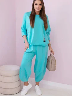 Bavlněná mikina kalhoty set mincovna