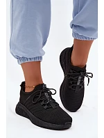 Nazouvací lehké sportovní boty dámské Big Star RR274A132 HI-POLY SYSTEM černé