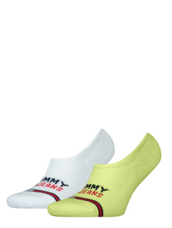 Tommy Hilfiger Jeans 2Pack Socks 701218958008 White/Neon Green