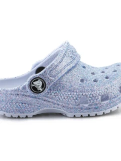 Crocs Classic Glitter Clog T Jr 206992-4PC dětské dřeváky