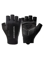 Rockbros cyklistické rukavice jaro/léto/podzim, krátké prsty, velikost: XXL - černé