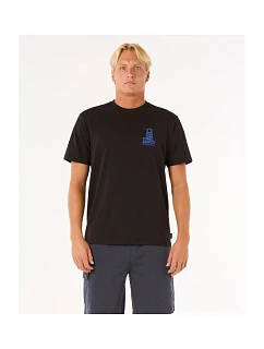 Tričko RIP CURL Vaporcool Search Stack Tee, černé