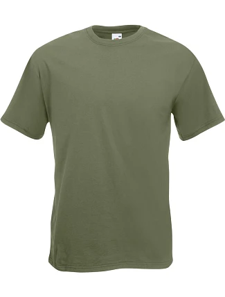 Fruit of the Loom Super Premium T Tričko 16.1044 classic olive