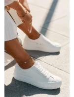 Dámské tenisky na platformě Big Star RR274337 Bílé Dámské tenisky na platformě Big Star RR274337 Bílé