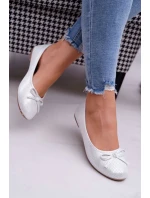 Dámské Baleríny Klasické Bílé Fimme