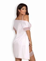 Elegantní župan Girlly peignoir - Obsessive