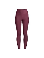 Dámské tréninkové legíny CASALL Graphic High Waist Tights, barva vínová
