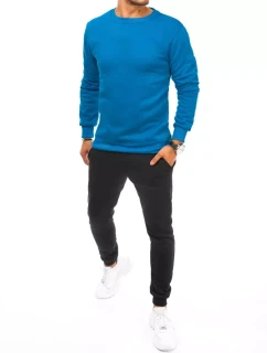 FashionStreet pánská modročerná tepláková souprava AX0643