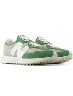 Dámské/pánské tenisky New Balance 327 sportovní boty semišově zelené (U327CE)