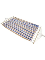 ZAHRADNÍ HOUPACÍ SÍŤ PRO 2 OSOBY 200X150CM S TYČÍ 1052717