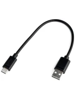 UNITEK USB KABEL USB-A - USB-C 25CM, Y-C480BK