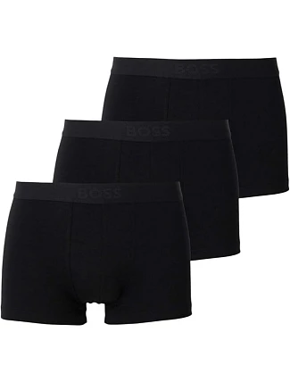 Pánské boxerky Boss Trunk 3 Pak bavlněné spodní prádlo (50544263-002)