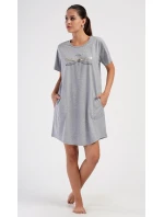 Dámské domácí šaty s krátkým rukávem Vážka Dámské domácí šaty s krátkým rukávem Vážka