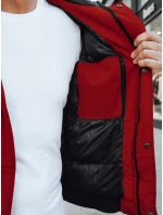 FashionStreet pánská bordó zimní bunda TX4309