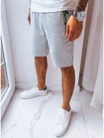 FashionStreet pánské světle šedé teplákové kraťasy SX2228