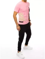 FashionStreet pánská růžovo-černá tepláková souprava AX0367