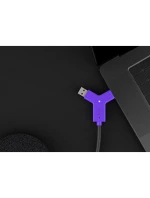 Vysílač a přijímač Logitech Swytch AV Černá, fialová