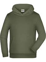 Daiber JN 796K Dětská mikina s kapucí 02.796K olive Daiber JN 796K Dětská mikina s kapucí 02.796K olive