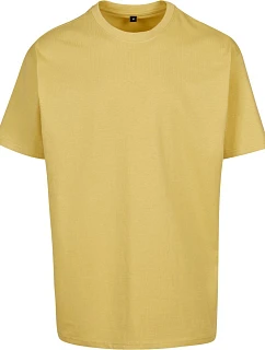 Build your Brand BY 102 Oversize tričko z těžké bavlny 56.0102 pale moss