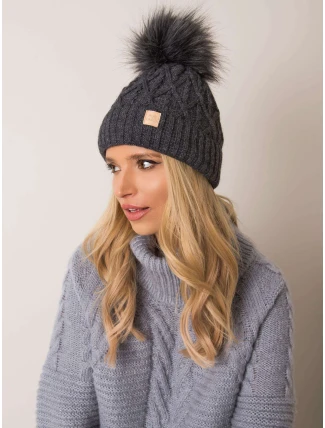 Dámská čepice JK CZ 9.74 tmavě šedá