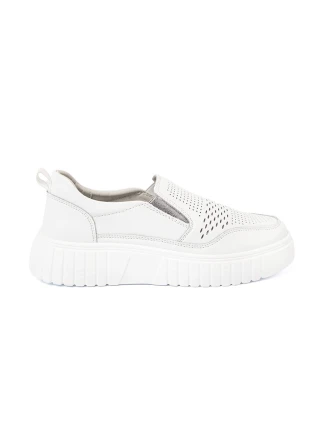 Stylové polobotky bílé dámské platforma Stylové polobotky bílé dámské platforma