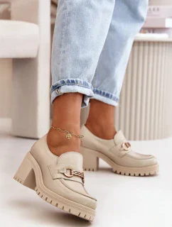 Polobotky na podpatku model 199811 Step in style