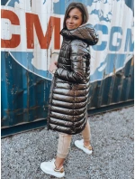 Dámská prošívaná bunda LESSI moka FashionStreet TY3355