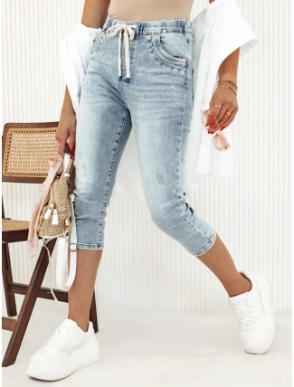 Dámské džíny CAPRI STYLE modré FashionStreet UY2120