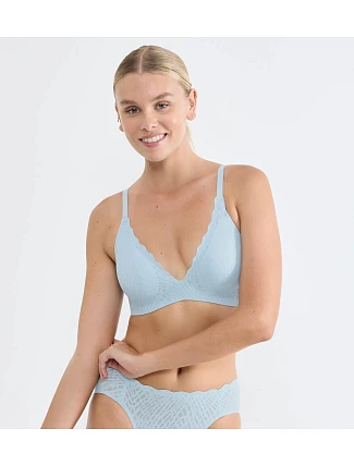 sloggi ZERO Feel Bliss - Krajková push-up podprsenka s neviditelným zdvihem Sloggi sloggi ZERO Feel Bliss - Krajková push-up podprsenka s neviditelným zdvihem Sloggi