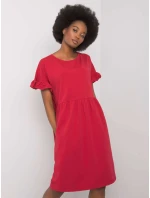 Šaty RV SK 5576.04 tmavě červená