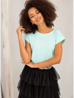 Dámské tričko RV TS 4833.70P mentolové - Basic
