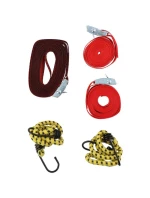 PŘEPRAVNÍ UPEVŇOVACÍ POPRUH S NAPÍNÁKEM A GUMAMI 5KS DUNLOP