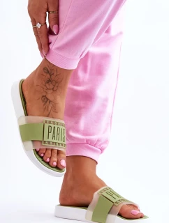 Dámské sportovní pantofle Zelená Sunrise