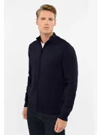 Pánský svetr S-Natan Navy Blue - Volcano Pánský svetr S-Natan Navy Blue - Volcano