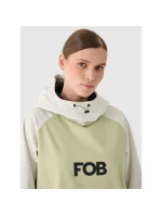 Dámská softshellová snowboardová mikina 5000 s membránou 4F 4FWAW24TSOFF289-44S