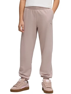 Dětské kalhoty Puma ESS Sweatpants CL FL, béžové, 684898 89