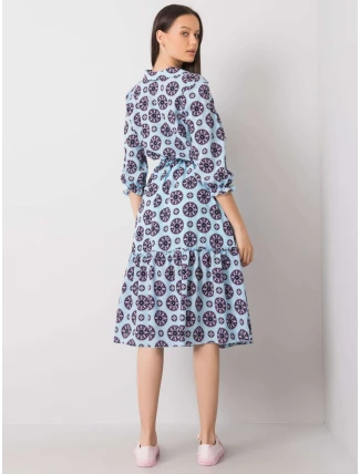 Šaty LK SK 508525.17 světle modrá